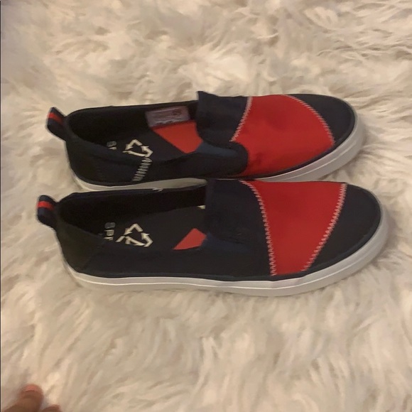 Red and Blue never worn before shoes - Picture 2 of 4